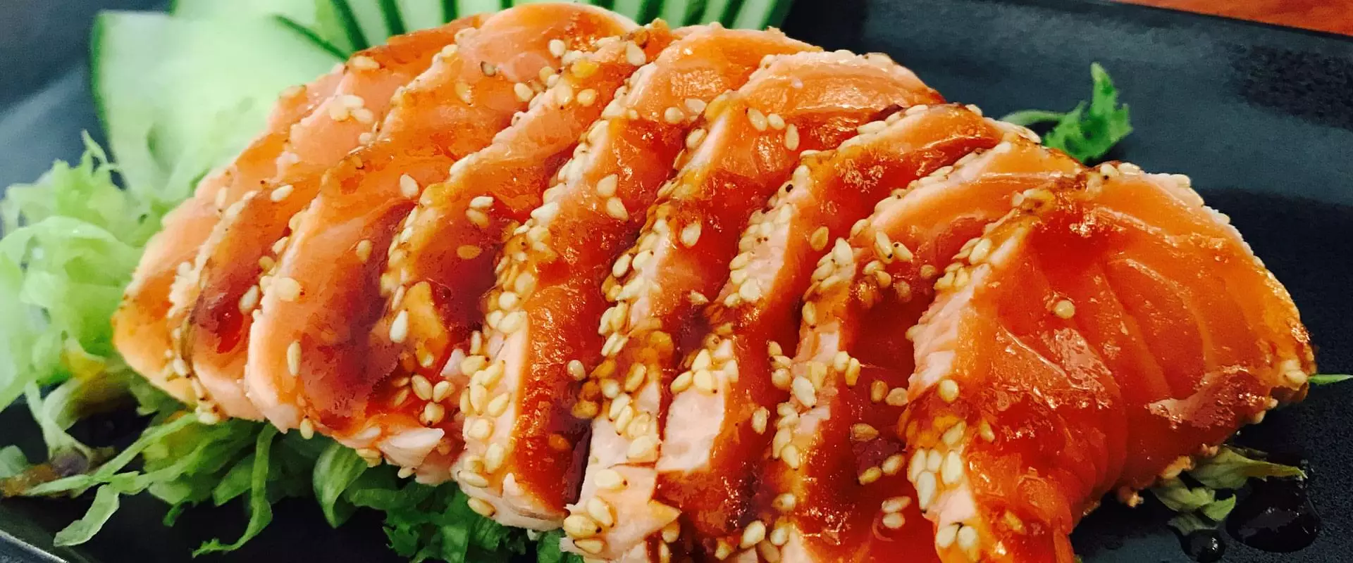 Lakse sashimi